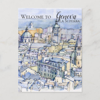 Genova, La Superba Vykort