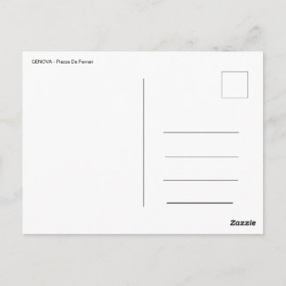 Genova - Piazza de Ferrari Vykort