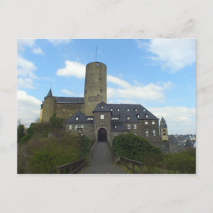 Genovevaburg, Castle in Mayen, Tyskland Vykort