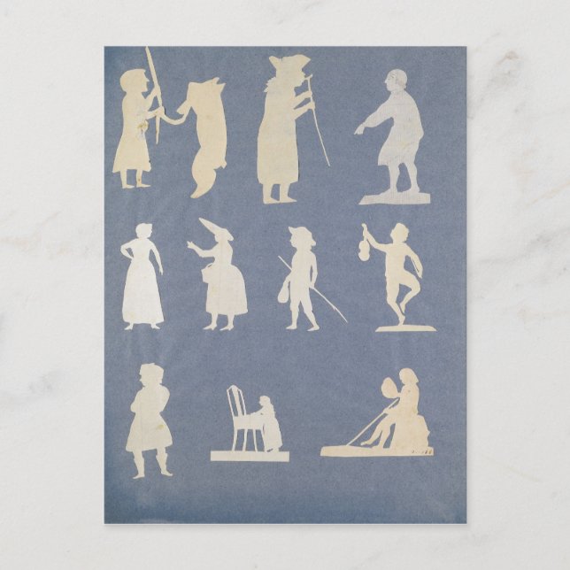 Genre Scene Vykort (Framsida)