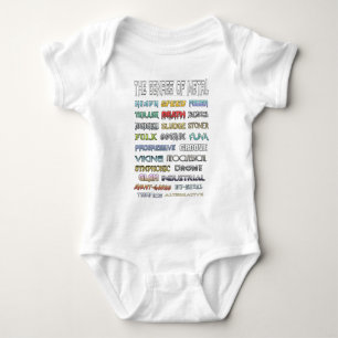 Genrerna av metall t-shirt