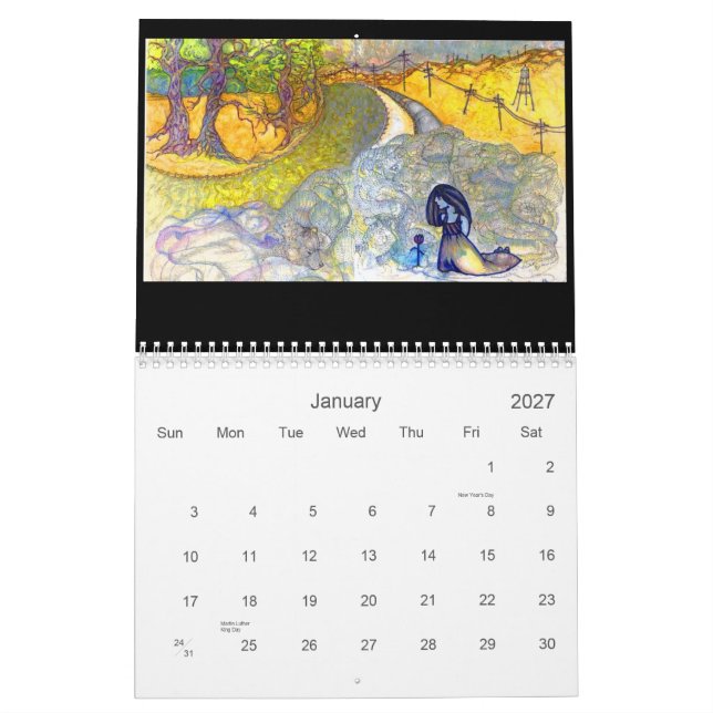 Gens 2010 kalender (Jan 2027)