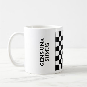 Gens una sumus kaffemugg