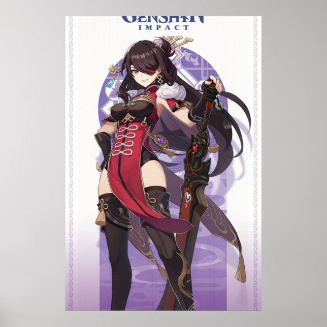 Genshin Impact Beidou Poster (Framsidan)