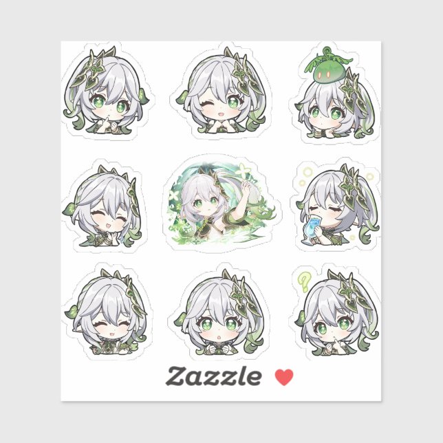 Genshin Impact: Nahida Stickers Klistermärken (Ark)