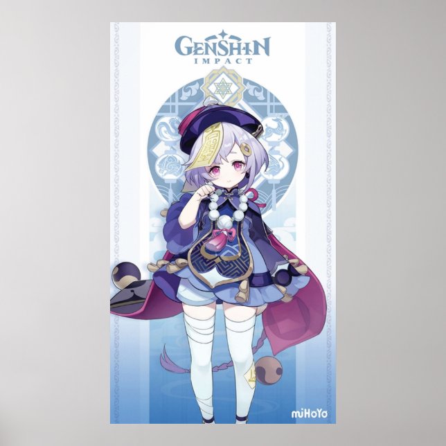 Genshin Impact Qiqi Poster (Framsidan)