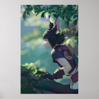 Genshin Impact Tighnari Natature Poster