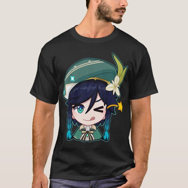 Genshin Impact - Venti T Shirt (Framsida)