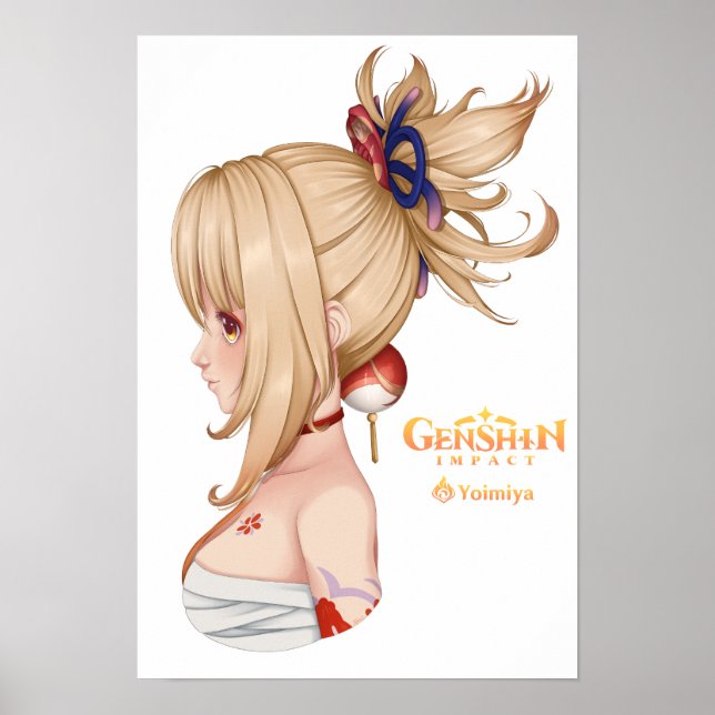 Genshin Impact: Yoimiya (fanart) Poster (Framsidan)