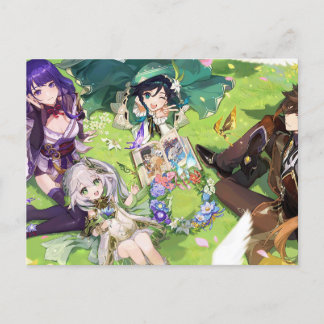 Genshin vykort [2-årsjubileum]