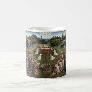 Gent Altarbit (detalj), Van Eyck Brothers Kaffemugg