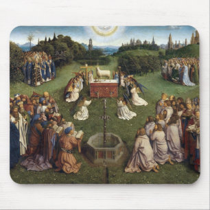 Gent Altarbit (detalj), Van Eyck Brothers Musmatta