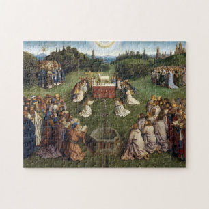 Gent Altarbit (detalj), Van Eyck Brothers Pussel