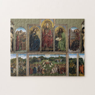 Gent Altarpart, Van Eyck Brothers Pussel