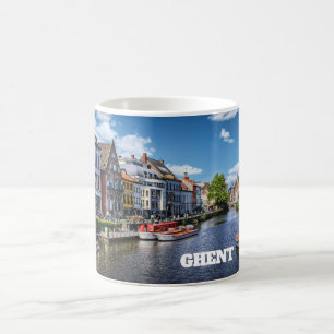 Gent - Belgien Kaffemugg