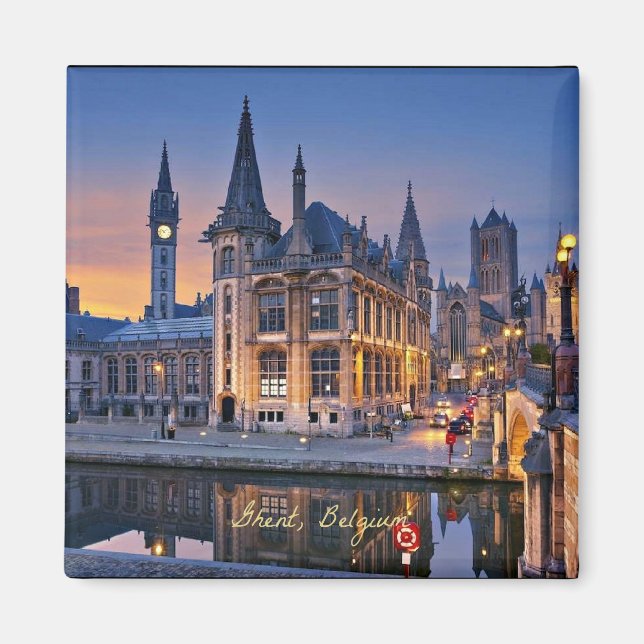 Gent, Belgien, sol Magnet (Framsidan)
