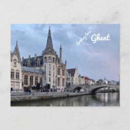 Gent, Belgien. vykort
