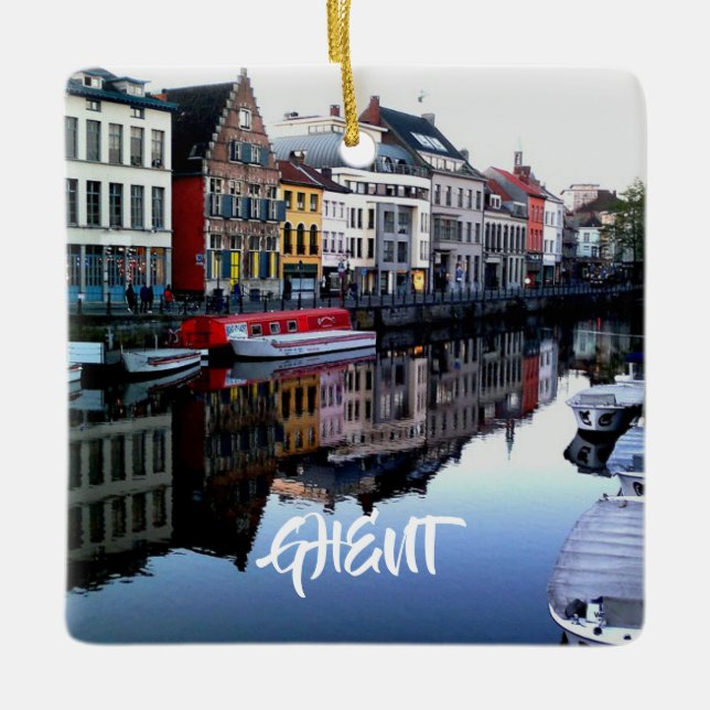 Gent Panoramic jul Ornament (Framsida)