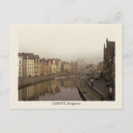 Gent, Vintage Stil Vykort