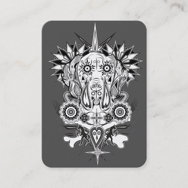 Gentel Great dane Visitkort (Framsida)