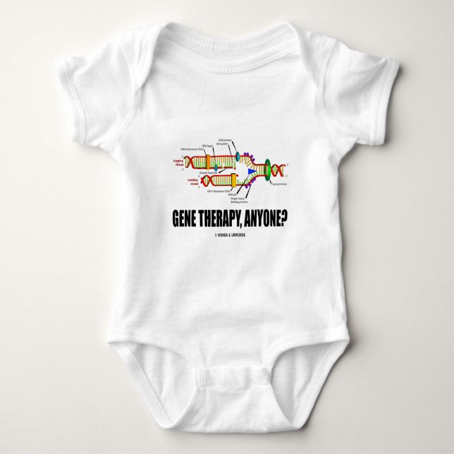 Genterapi, någon? (Dna-Replication) Tee (Framsida)