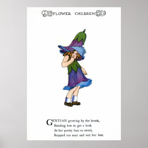 Gentian Poster