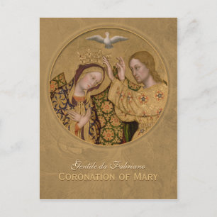 Gentile da Fabriano Coronation CC0636 vykort