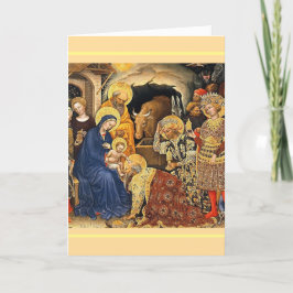 Gentile da Fabriano Magi Adress Jesus Helgkort