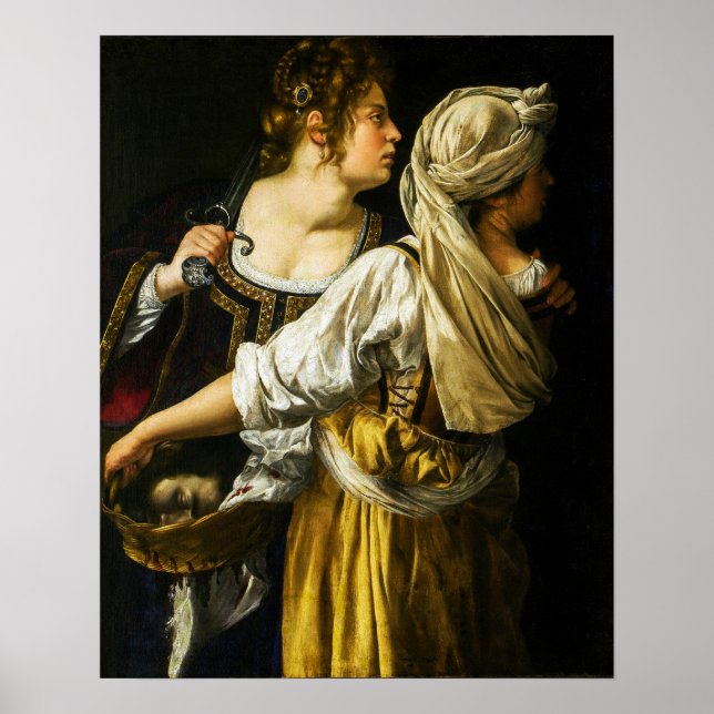 Gentileschi - Judith Poster (Framsidan)