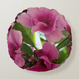 Gentle Bloom cushion Rund Kudde