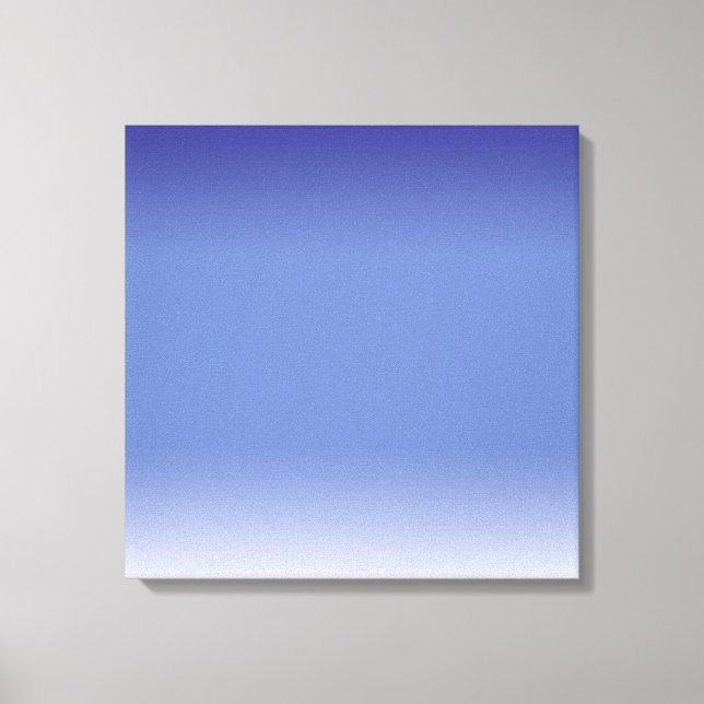 Gentle Blues Wrapped Canvas (Framsida)