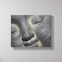 Gentle Buddha Ansikte Stone Sculpture