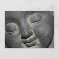 Gentle Buddha Ansikte Stone Sculpture