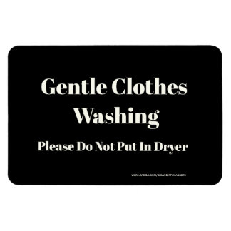 Gentle Clothes Tvättar - w/site adress Magnet
