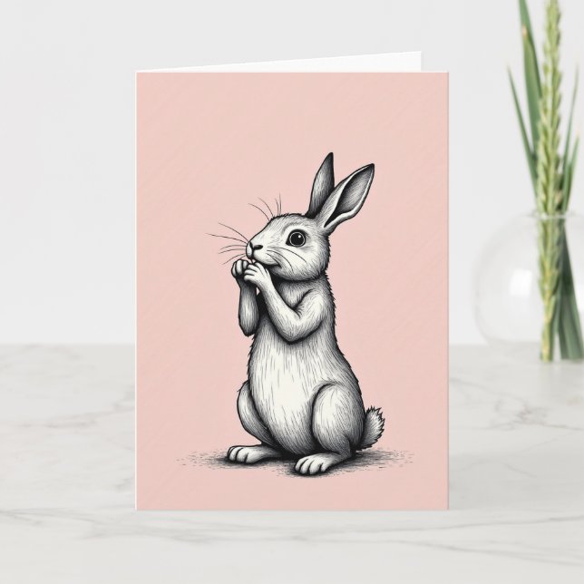 Gentle Creature Greeting Card Kort (Framsida)