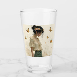 Gentle Elegance in a Butterfly Dance Glaskopp