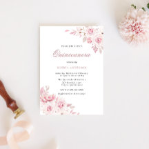 Gentle Elegant Flowers Quinceanera Party