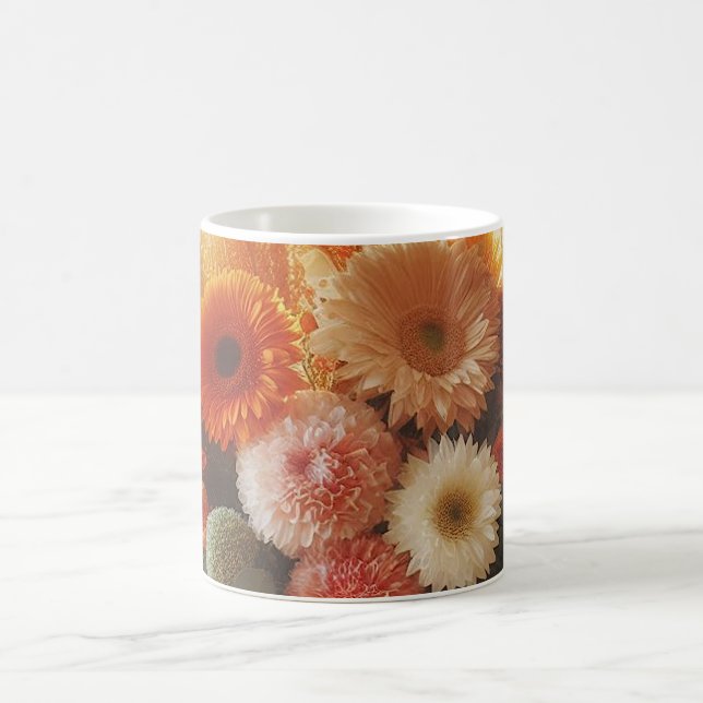 Gentle Fall Flowers Coffee Mugg (Center)