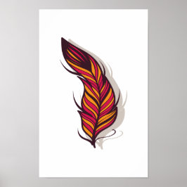 Gentle Feathers: A Collection of Etheral Art Poster