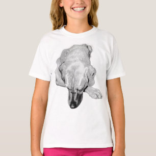 Gentle Gaze Hund Art Tee