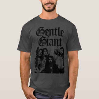 GENTLE GIANT BAND MERCH vän T Shirt