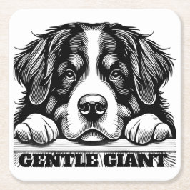 Gentle Giant Dekorativt Bord Underlägg Papper Kvadrat