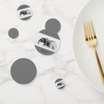 Gentle Giant Elephant High nyckel-foto med text