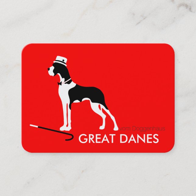 Gentle Giants Affärskorts Visitkort (Framsida)