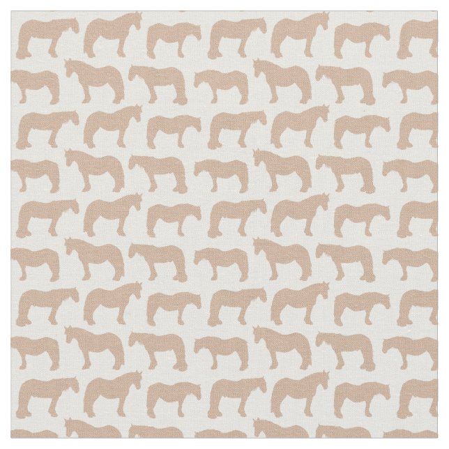 Gentle Giants Fabric (anpassningsbar häst färg) Tyg (Närbild)