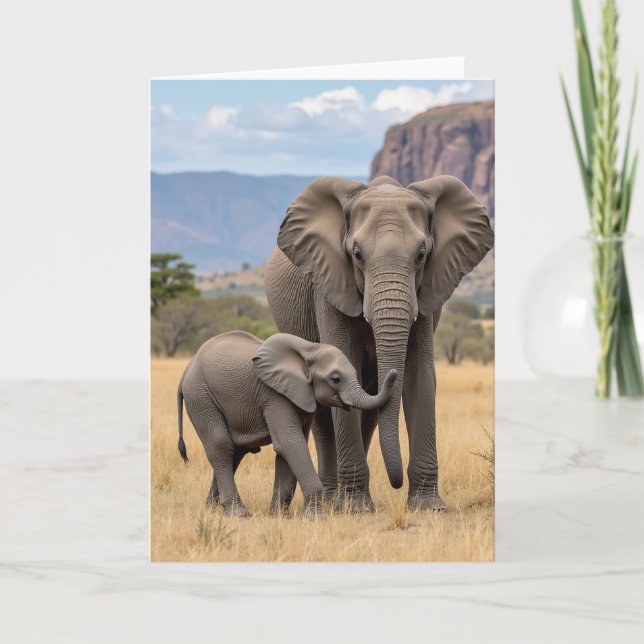 Gentle Giants Mothers Day Card Kort (Framsida)