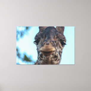 Gentle Giraffe Canvastryck