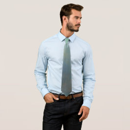 “Gentle Gradient” Tie – Turquoise to Gray, Elegant Slips