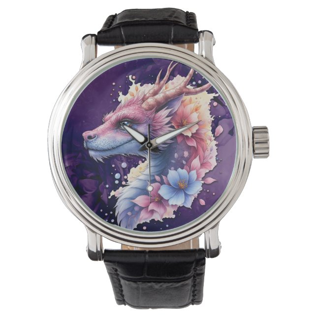 Gentle Guardian Dragon.  Armbandsur (Framsida)