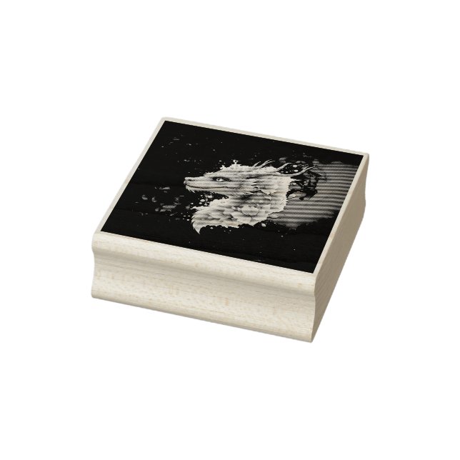 Gentle Guardian Dragon.  Stämpel (Stämpel)